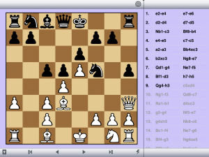 [Chess-Wise Pro iPad board]